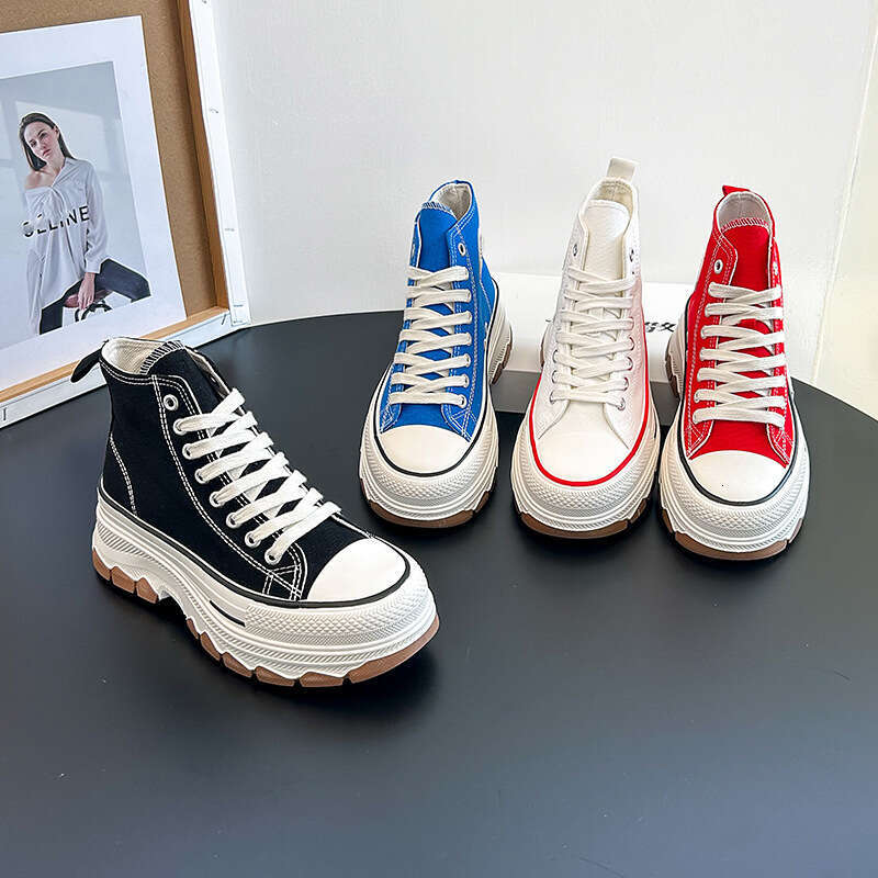 Free shipping Canvas Shoes for Women, Internet Celebrity Style, Free shipping High-Top Free shipping Casual Women's 2024 Spring New Student Cloth
