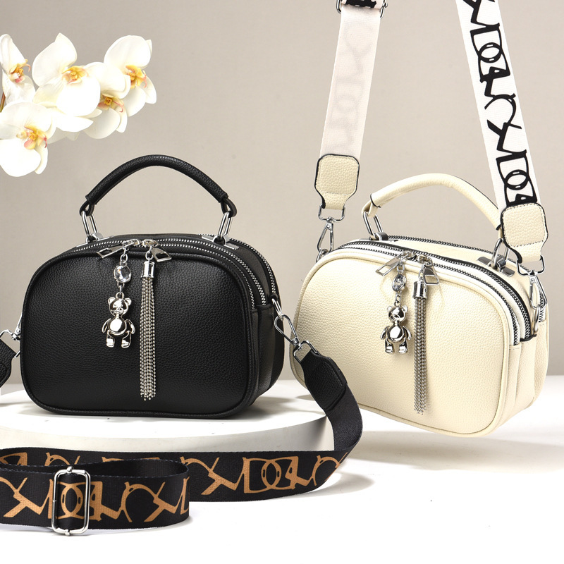 New cross-border trend three-layer women's crossbody bag designer bag trend women's shoulder bag daily commuting women's handbag