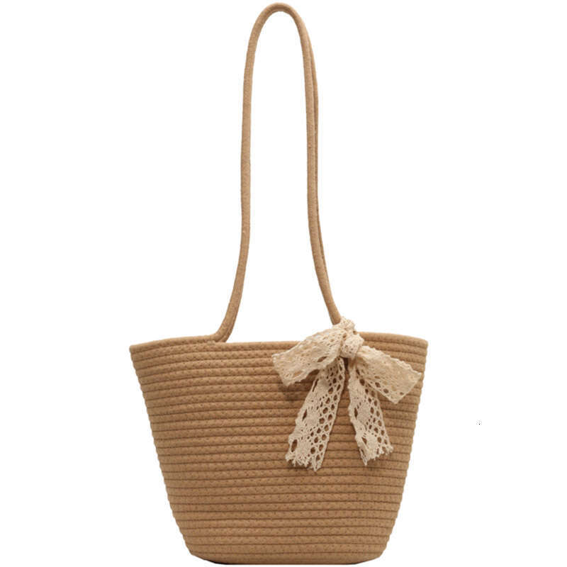 Designer bag: Woven Straw for Women Large Capacity 2025 New Fashion Summer Versatile Shoulder Beach Tote Bag