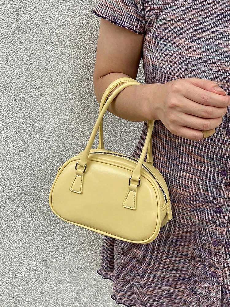 2025 new cute mini handbag crossbody bag shoulder bag bowling bag small square bag fashionable daily commuting womens bag Y250717