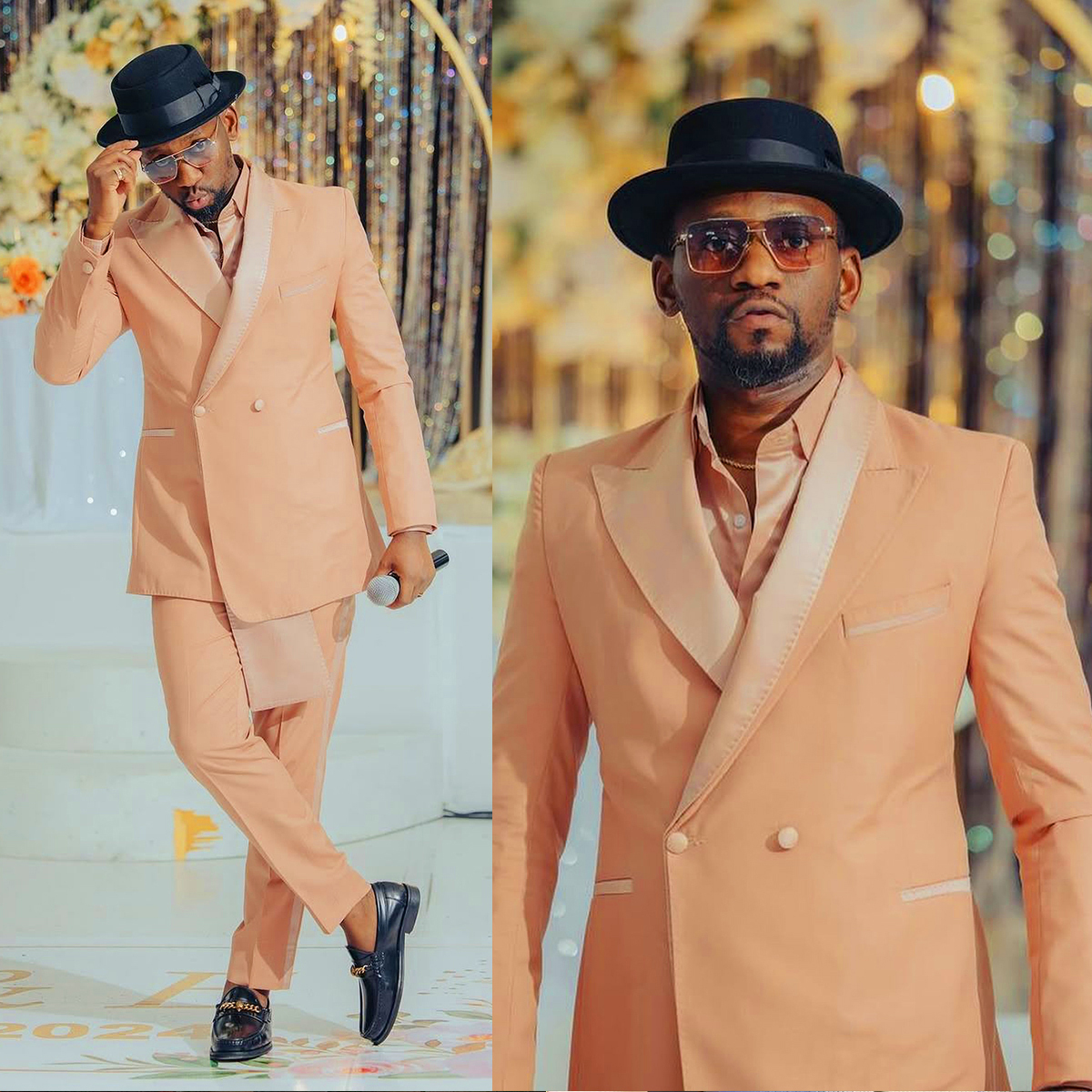 Business High-end Men's Suits 2 Pcs Blazers Pants Vest Double-breasted Formal Occasions Clothing Customized