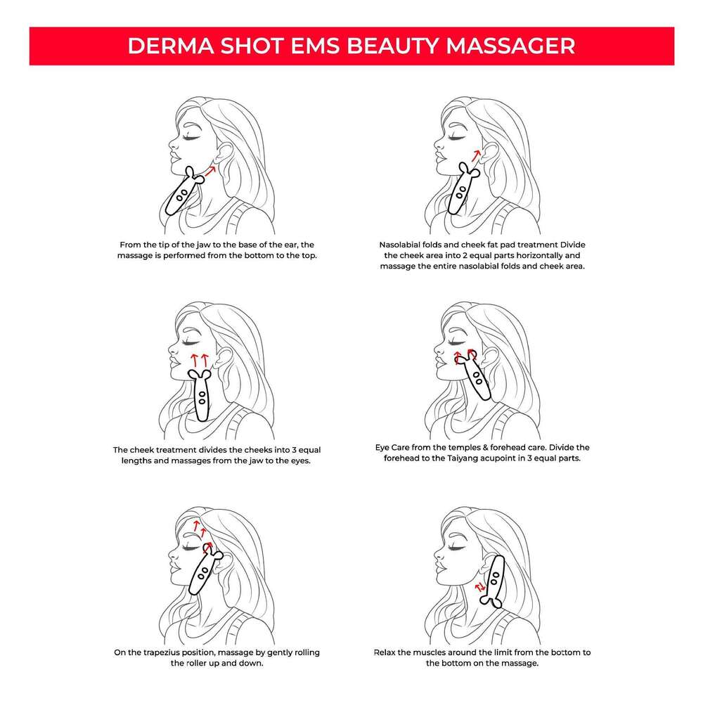 Face Skin Tightening Facial Firming Lifting Massager Beauty Device