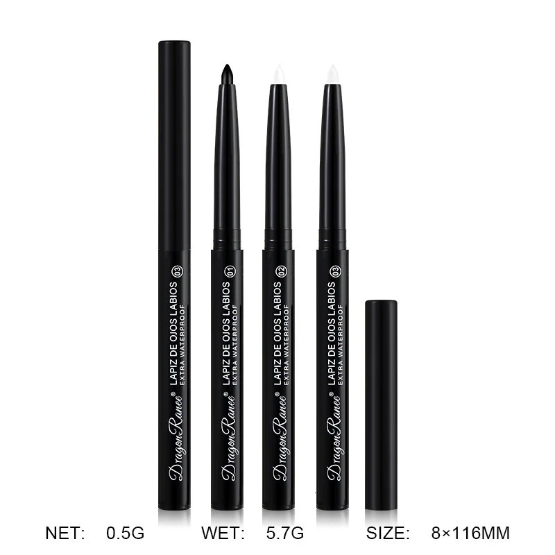 Matte Pearlescent Eyeliner Gel Pencil Smooth Waterproof Long Lasting White Black Eye Liner Lying Silkworm Pen Cream Makeup 250717