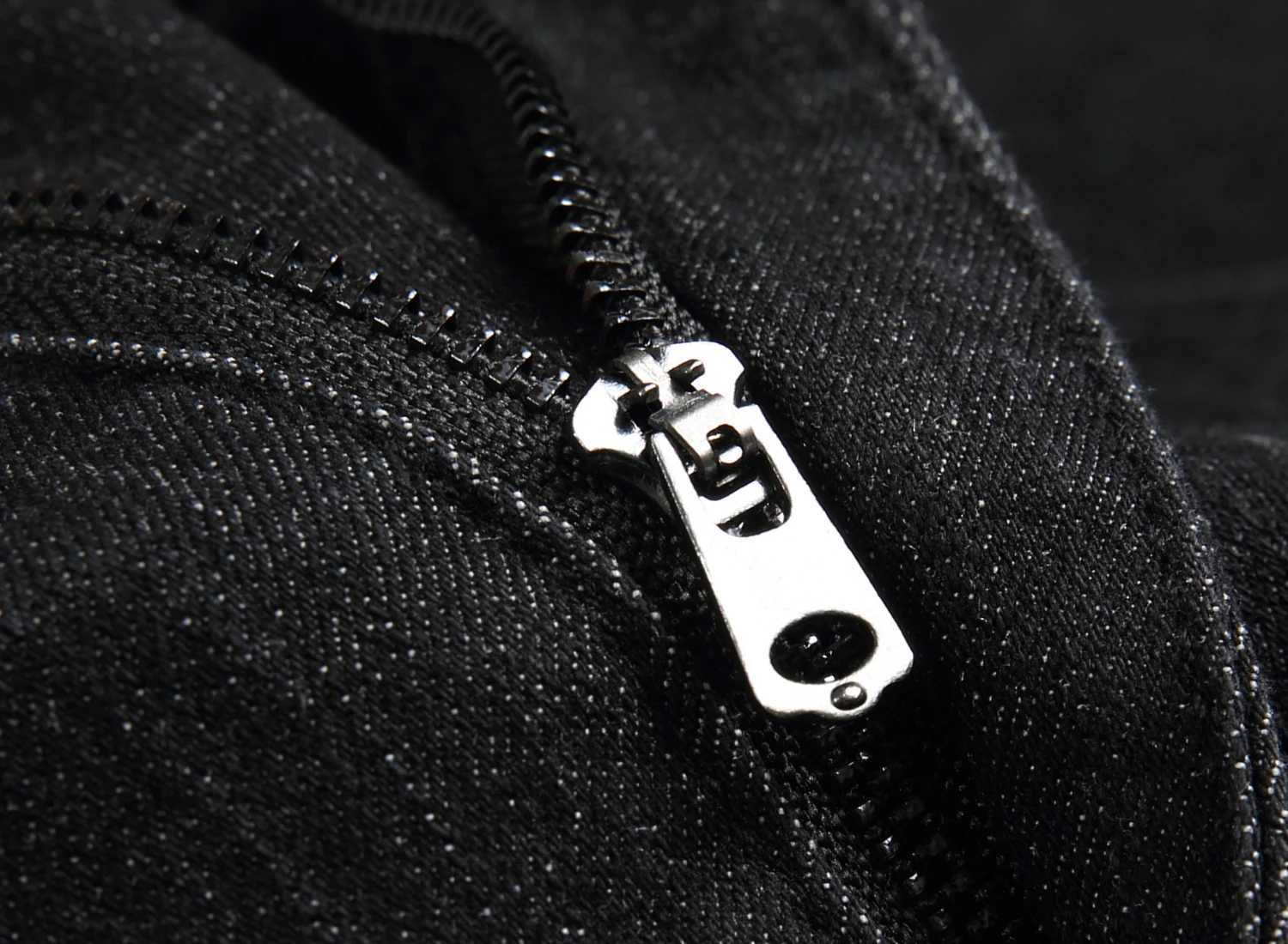 Mens Black Print Pants; Mens Print Wolf Head Pattern Jeans; Stretch Blue Jeans 90035 X250718