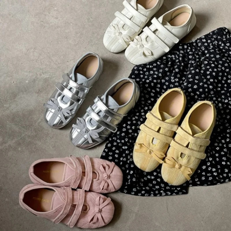 Spring Mary Jane Cross Strap Flats Shoes Women Fashion Elegant Round Toe Ladies Comfort Soft Sole Ballerinas Shoes 250717