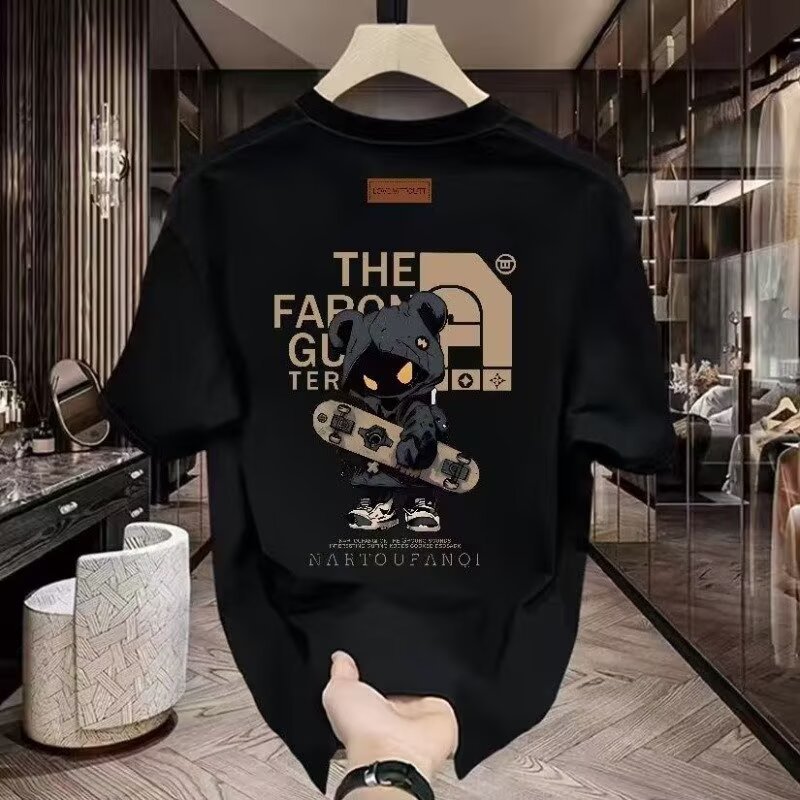new Free shipping designer T-shirt short sleeved men and women loose casual printed half sleeved Cool Fabric Stylish Basics Durable Fabric Stay Comfor