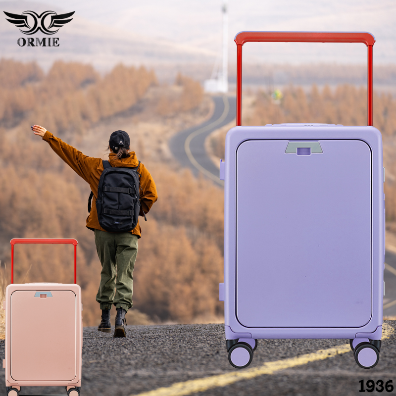 Front Accessible Duffle Style Backpack - Equipped With Rechargeable USB Ports & Spacious Interior Organizers