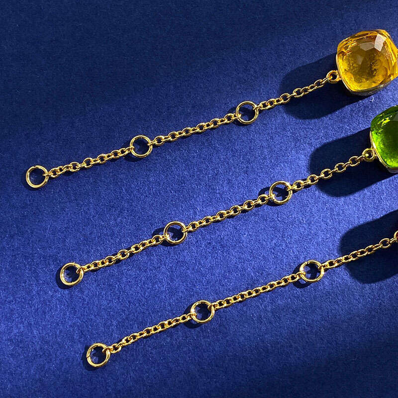 New Japanese Style Fresh Square Crystal Five-Flower Bracelet Simple Niche Design