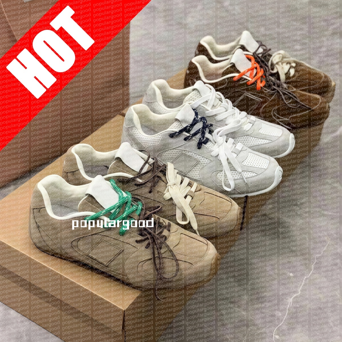 Designer Canvas Casual Platform shoes suede leather sneakers Low Heel flats Knot Loafers Luxury Women Running irregularity Matte Canvas Running shoes Size 35-45