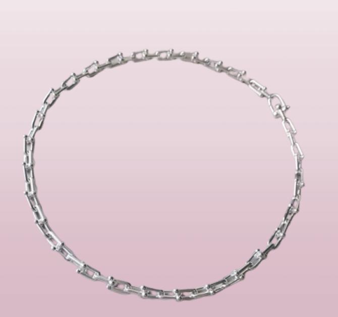 Necklace Bracelet Gradual change Diamonds horseshoe hardware designer Women Men couple fashion Wedding Party Thanksgiving Day Vale4515787