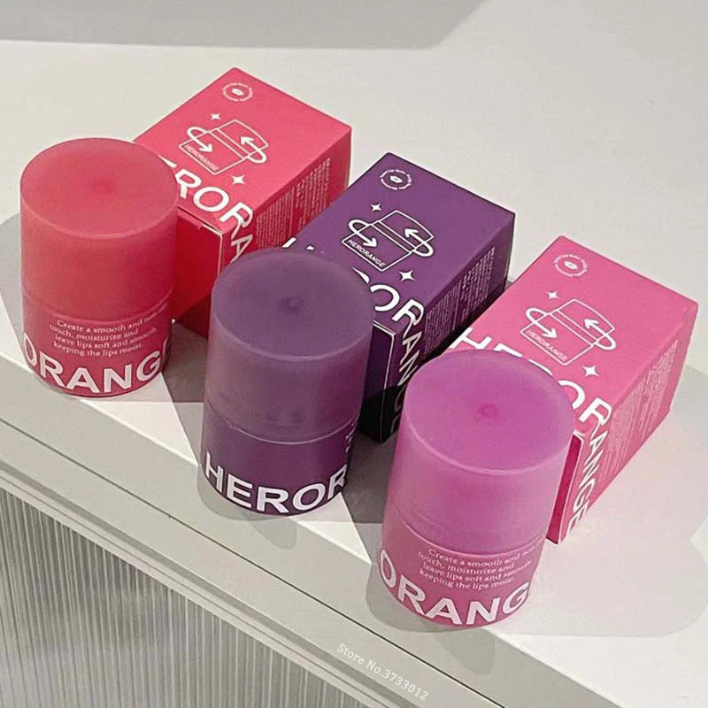 Rotating Crystal Purple Lip Balm Jelly Pink Solid Lip Gloss Moisturizing Watery Colored Lip Paste Long-lasting Tender Tinted 250717