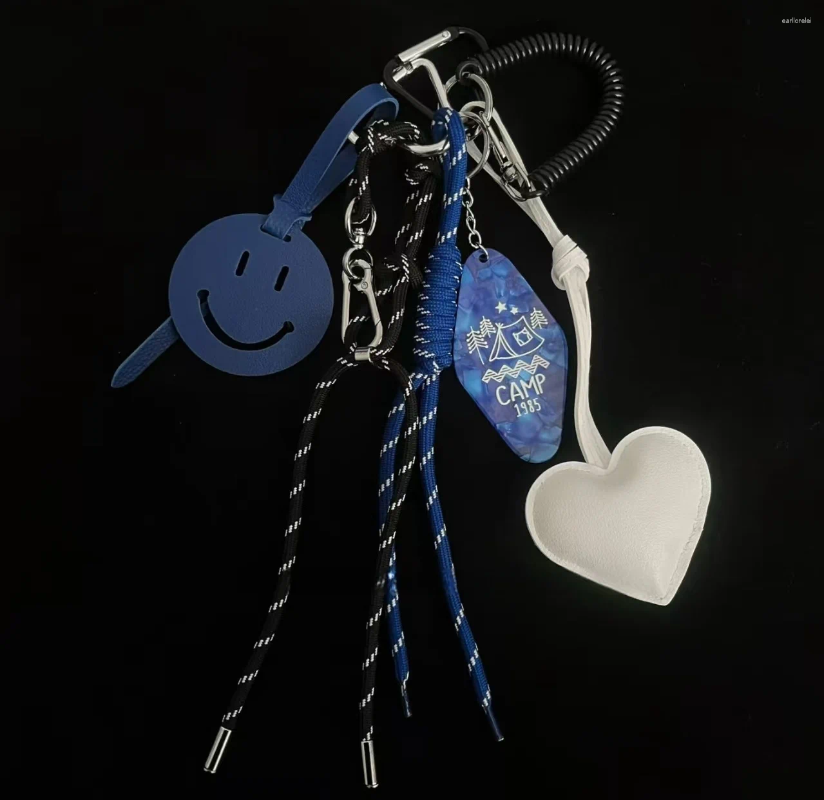 Keychains Cute Tennis Ball Shape Keychain Bag Rope Charm Sports For Backpack Tote Handbag Purse Y2K Aesthetic Charms Trendy Keycha