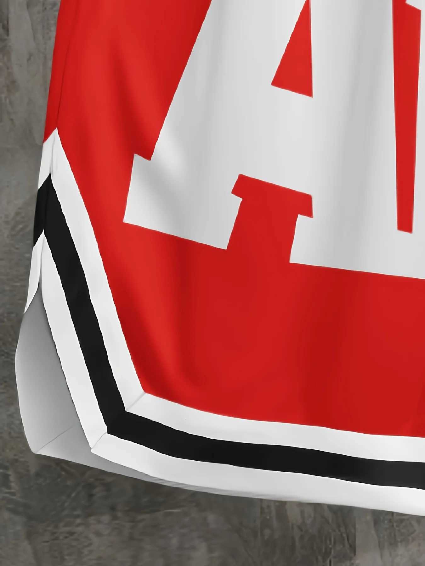 2025 Summer New Mens Shorts 3D Simple Letter Pattern Beach Shorts Quick-drying Outdoor Casual Sports Shorts W250718