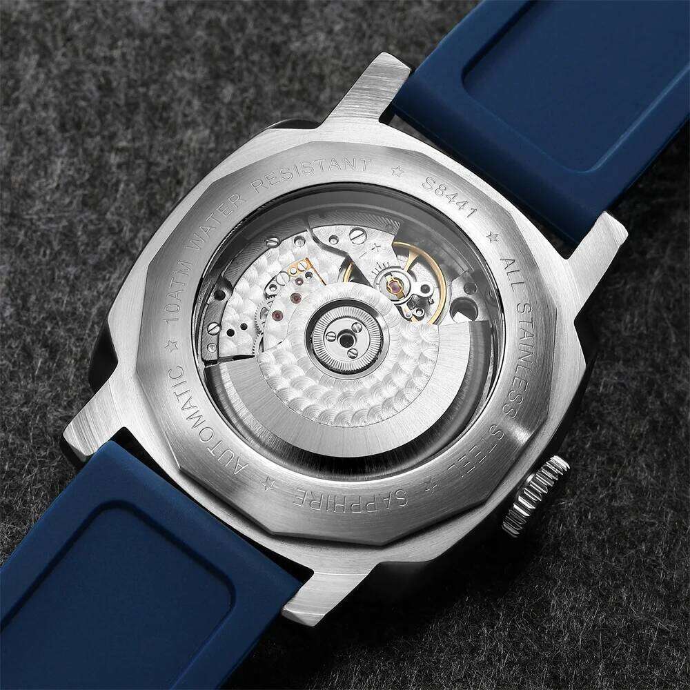 SEAKOSS GMT Super Luminous Diving Automatic Mechanical Watch Men 10ATM 1963 Original 2557 Movement Calendar Sapphire Wristwatch free shipping