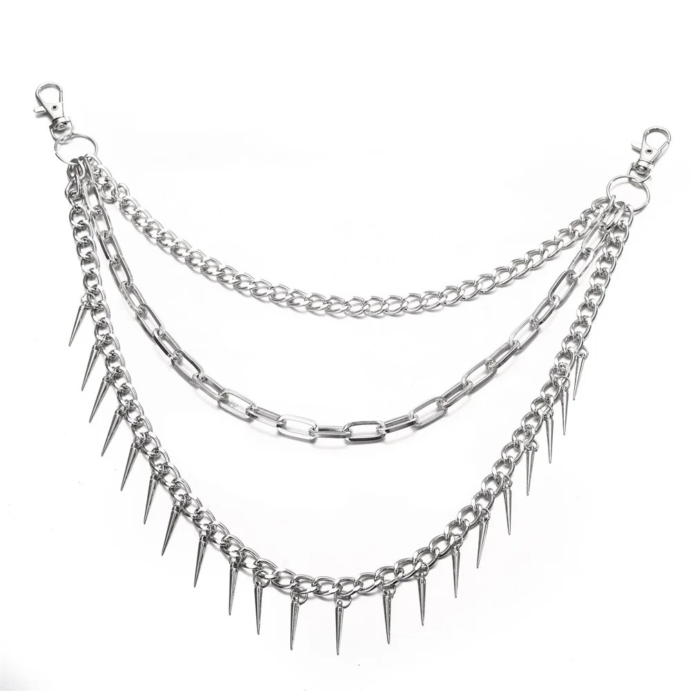 Punk Pants Chains Belt Chain for Man Women Jean Trousers Chains Goth Jewelry Gothic Emo Scene Accessories 250715
