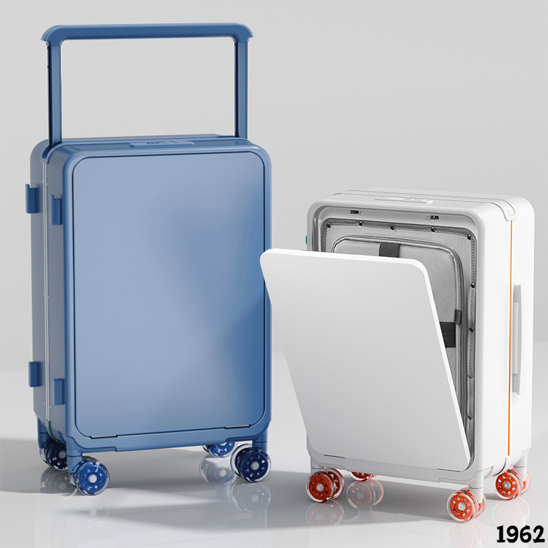 Durable Unisex Travel Luggage with Wide Pull Rod - Fashionable Student Suitcase