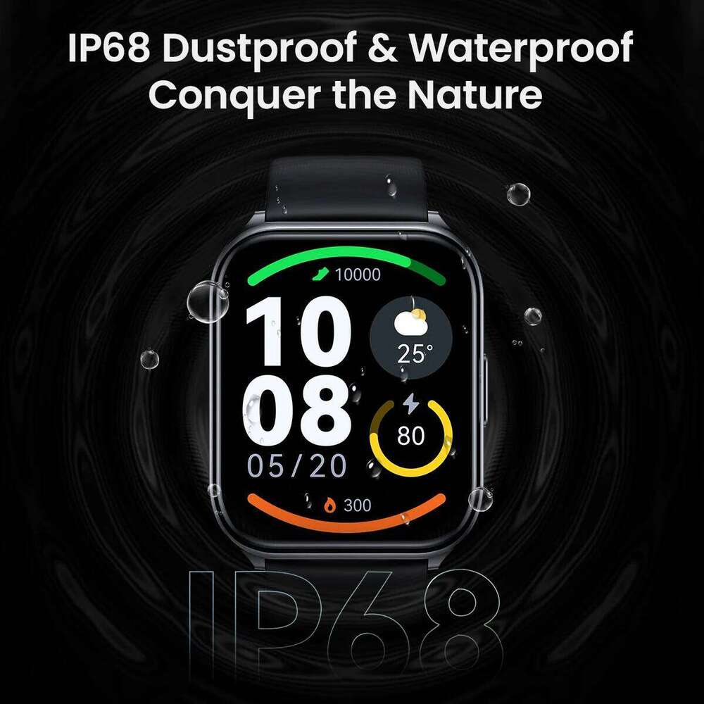 HAYLOU 2 Pro (LS02 Pro) Smart Watch 1.85'' HD Display SpO2 Heart Rate Monitor 100 Workout Modes Smartwatch for Men Women free shipping