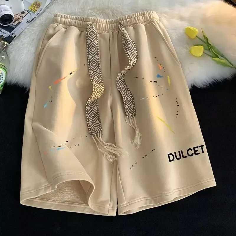 Men Shorts Casual Short Pants Oversize Size Beach Shorts Fashion Fun Letters Print Sports Shorts Five Points Shorts Drawstring W250718