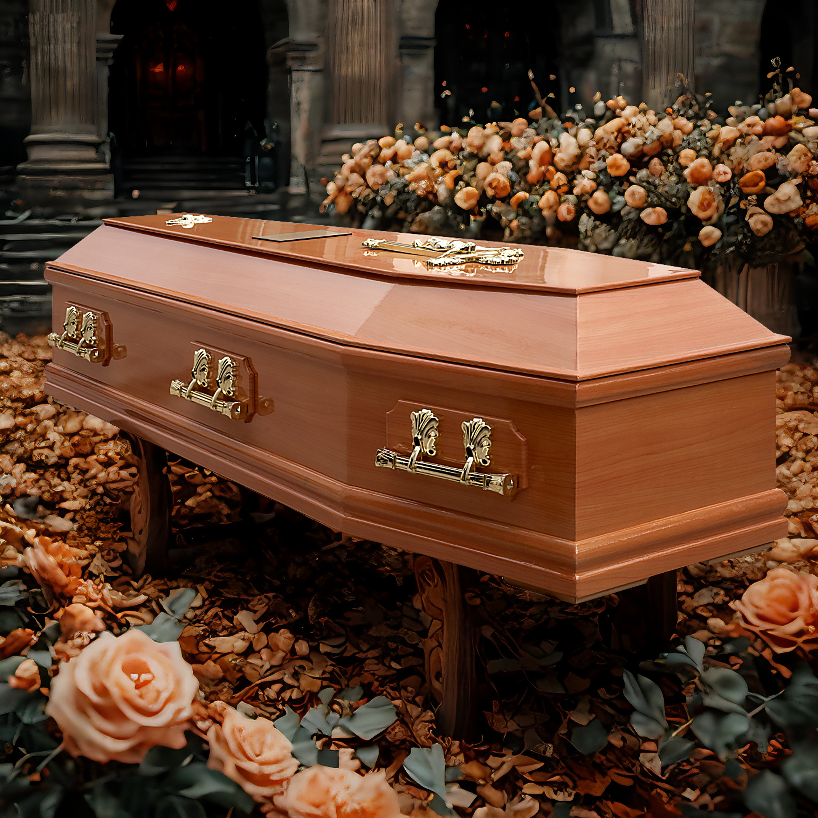 Elegant All-Wood Cr… - image