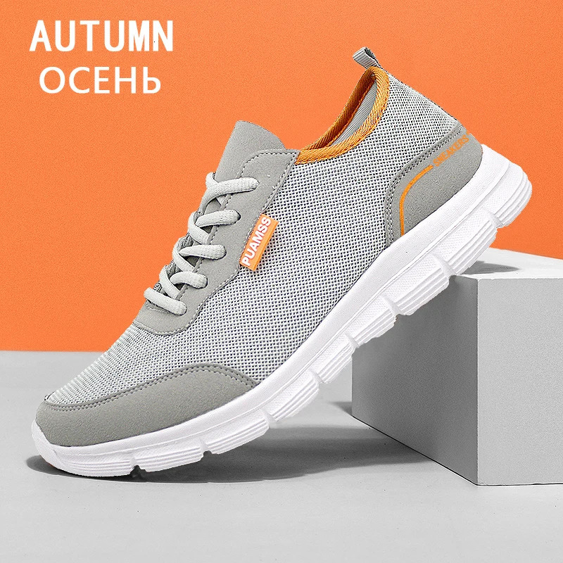Men Shoes Autumn Soft Loafers Lazy Lightweight Mesh Casual Sneakers Mens Tennis Sneakers 250717