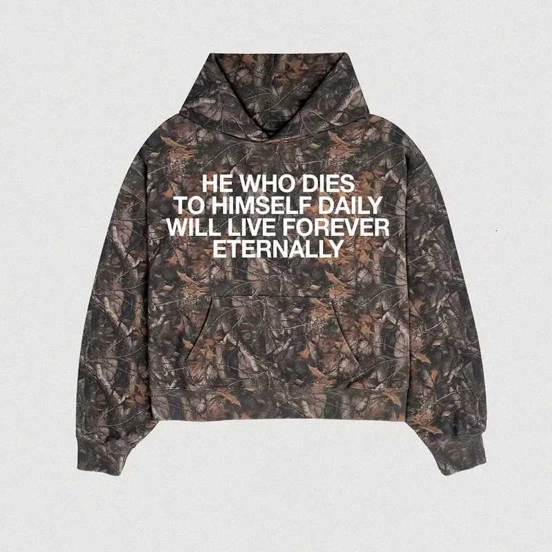 2K Hip Hop Retro Harajuku Hoodies Oversized Camouflage Pattern Soft Warm Hooded Sweatshirt Fashionable Men Women Street Wear X250718