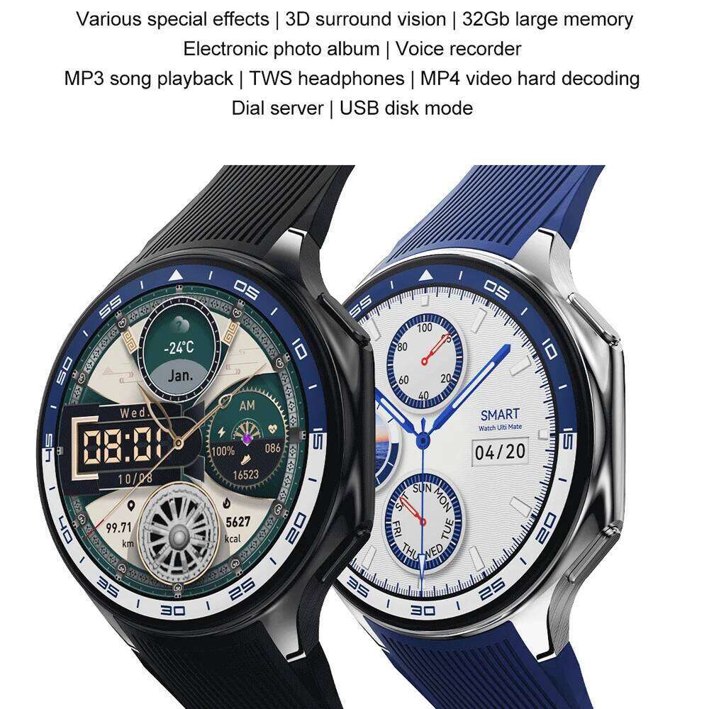 2024 New For HUAWEI IOS X High-End Business Watch 32G Large Memory Album Smartwatch Men Sports Fiess Waterproof Bracelet free shipping