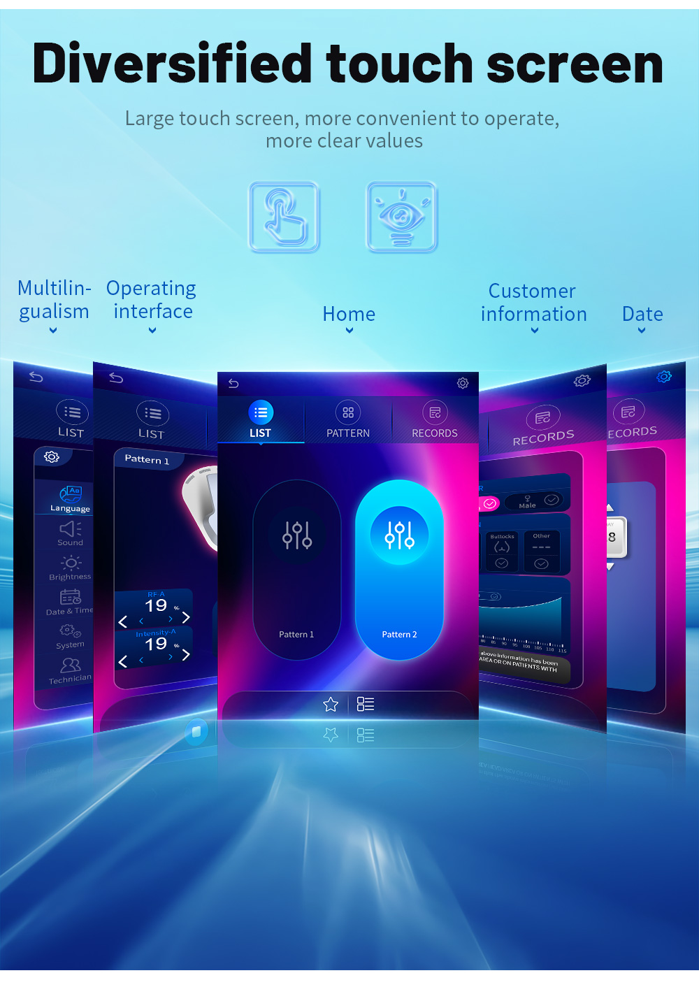 Professional myoslim Sculpting NEO RF Machine EMS Body Slimming HI-EMT PRO Muscle Stimulation Fat Removal