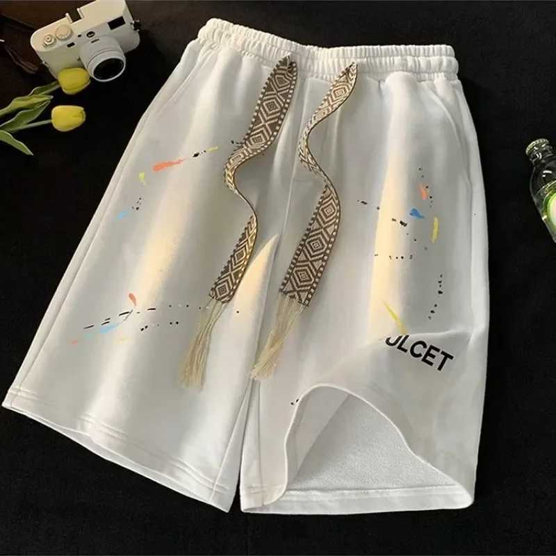 Men Shorts Casual Short Pants Oversize Size Beach Shorts Fashion Fun Letters Print Sports Shorts Five Points Shorts Drawstring W250718