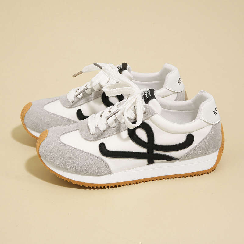 Round Free shipping Toe Cute and Ugly Forrest Gump for Women 2025 New High-End German Training Shoes Student Sneakers CL001