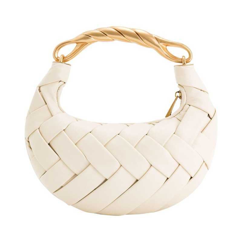 2025 New Woven Bag for Women Niche Personality High End Handbag Versatile Shoulder Crossbody Bags Tote 250718
