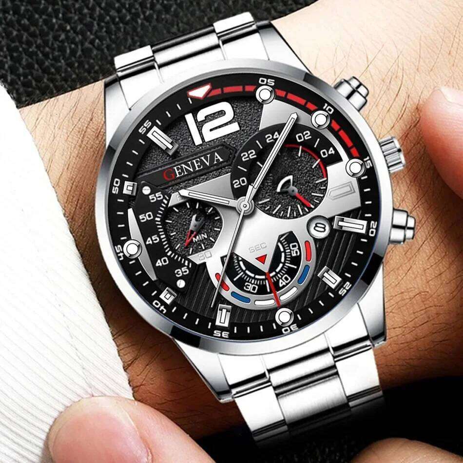 free shipping Men Reloj Hombre Stainless Steel Calendar Quartz Wristwatch Business Watch Man Clock Relogio Masculino free shipping