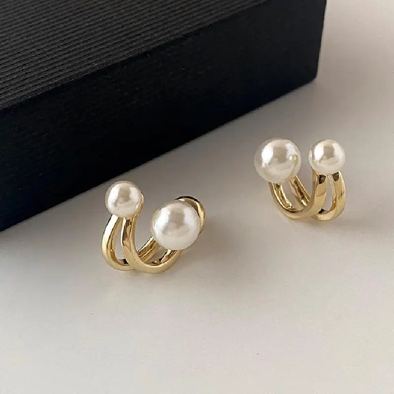Fashion Classic Pearl Earrings for Women Senior Temperament Girls Retro Style Ear Rings Girlfriend Gifts Banquet Souvenirs 250717