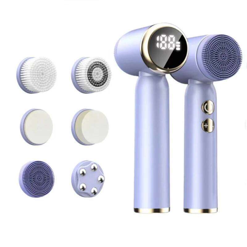 Multifunctional Electric Skin Deep Cleaning Brush Facial Massager Beauty Device