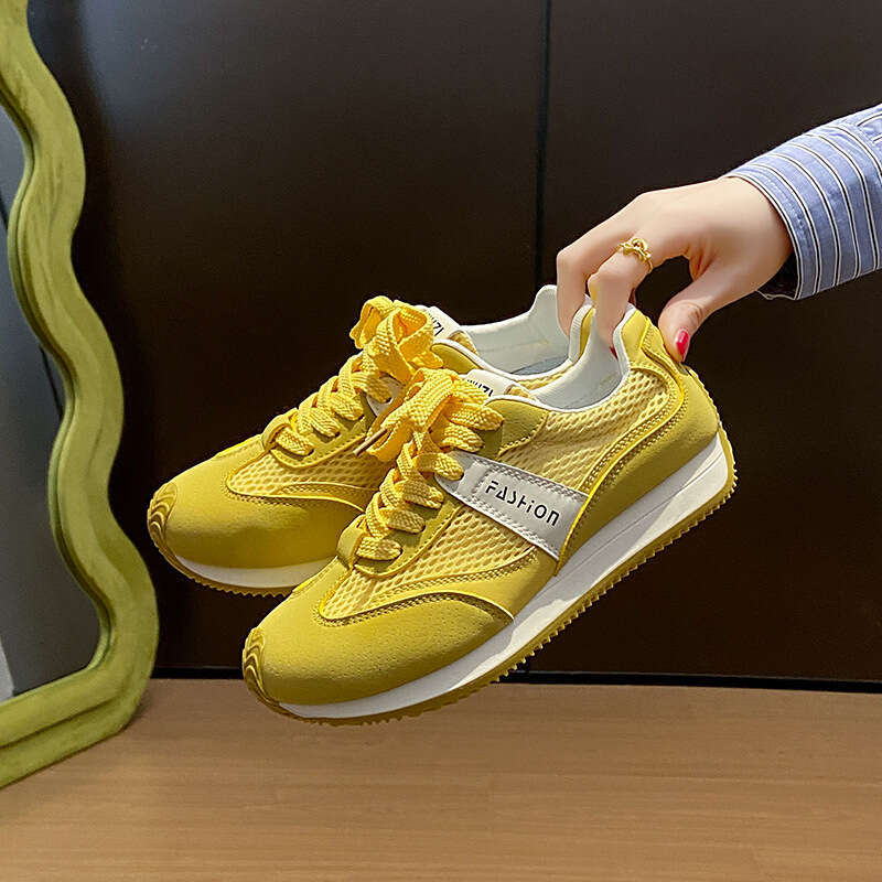 2025 White Sneakers Free shipping for Women Spring New Korean Free shipping Style Female Students Casual Sports Versatile Agan Shoes Street Fashion FS