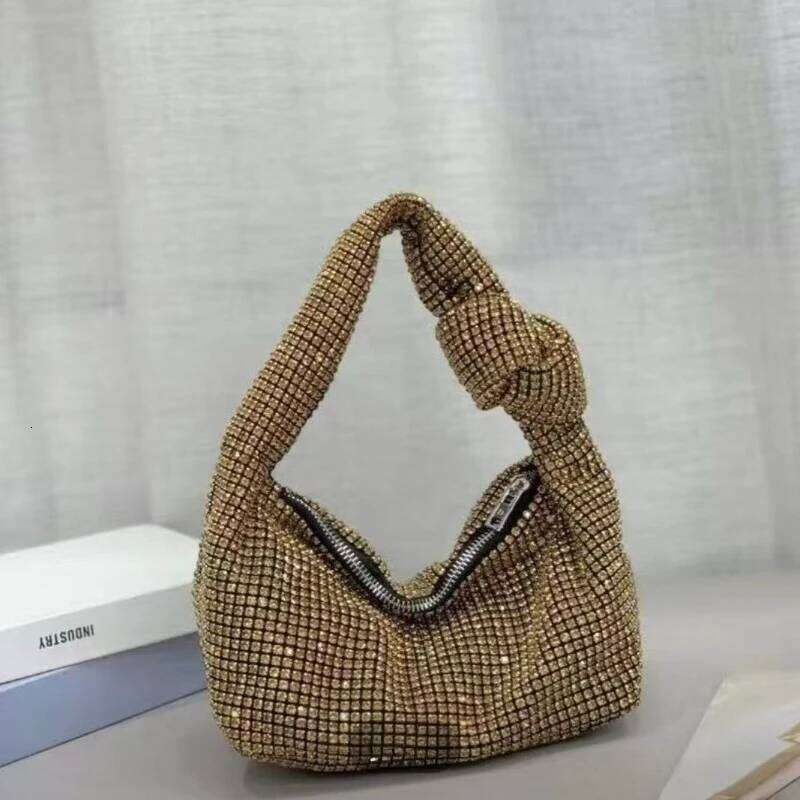 Designer Bags Bag Dia Portable Bucket Handbag New Shoulder Dinner Fashion Premium Rhinestone Chain Appearance Level And High Quality Luxury Bag