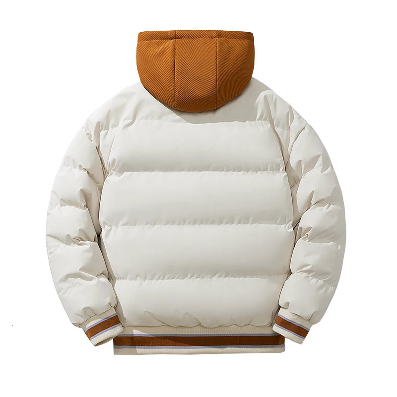 Male Warm Winter Mens Parkas Thick Warm Jackets Multi-Pockets Casual Hooded Windbreaker Padding Thermal Coat Plus Size 250716