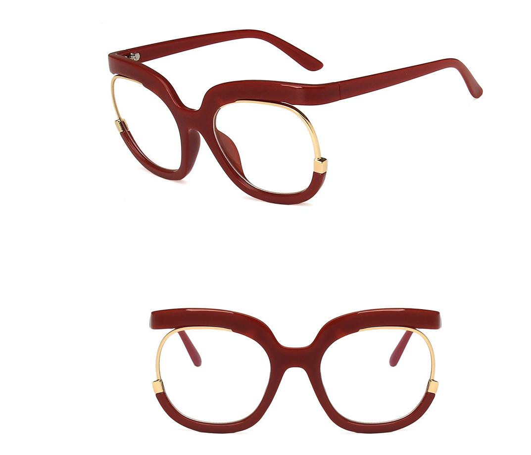 Designer Sunglasses For Women Men New Anti-blue Light Sunglasses Oversize Frame Sunglasses Owl Style Glasses