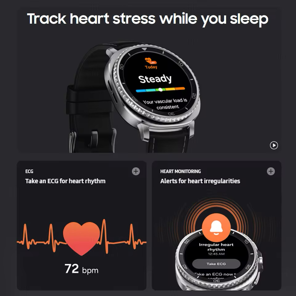 New Galaxy 8 Ultra Smart Watch Men GPS Tracker Health Monitoring Bluetooth Call 100+ Sports Mode IP68 Waterproof Smartwatch Women 2025 free shipping
