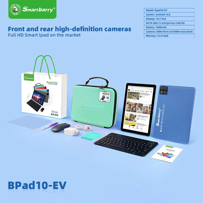 Designer Famous Brand New Inch Tablet Keyboard Storage Bag Russian Local WBOZON