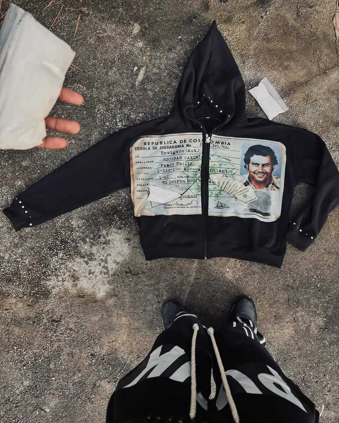 American Street Hoodie Coat Printed Graphics Oversize Zipper Hoodie Men Women Harajuku Hip Hop Gothic Casual Jacket Sweatshirt X250718