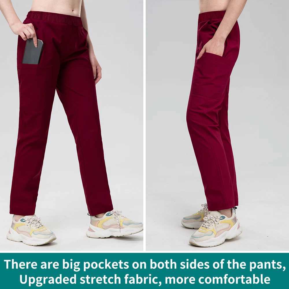 Mens Scrubs Medical Uniform Lab Set Male Wholesale Clinic Hospital Doctor Overalls V-neck Fashion Scrub Pharmacy Nurse Clothes Z250718