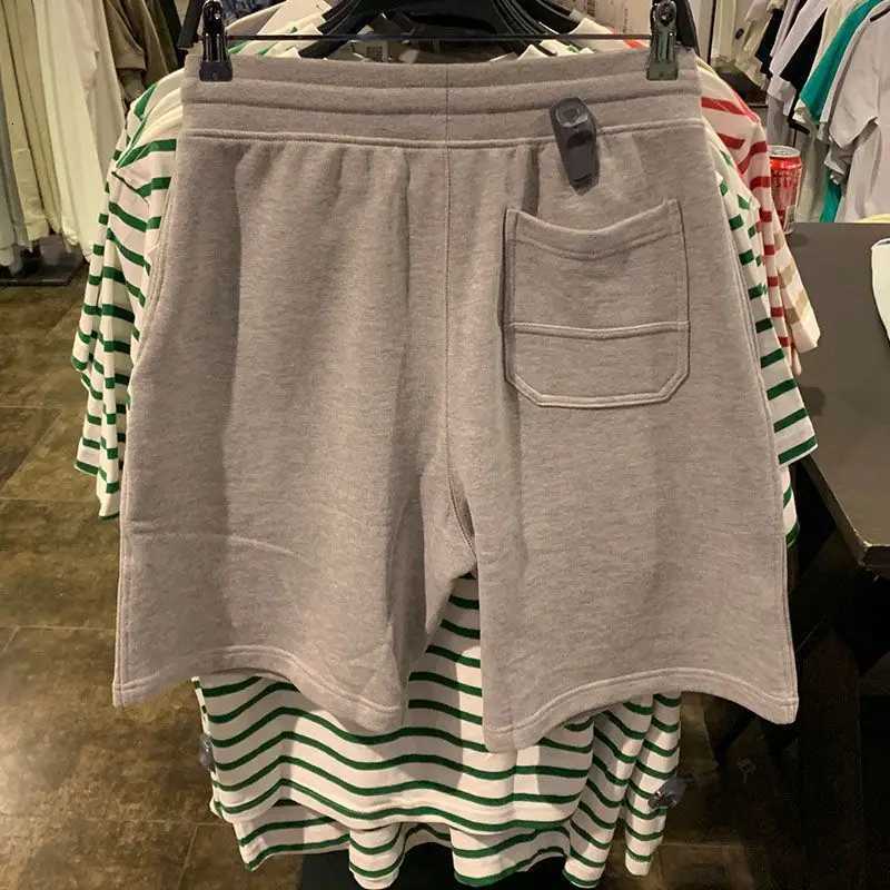 Summer Running Shorts for Men Casual Jogging Sport Short Pants Solid Color Drawstring Loose Dry Gym Sports Shorts Men Shorts W250718