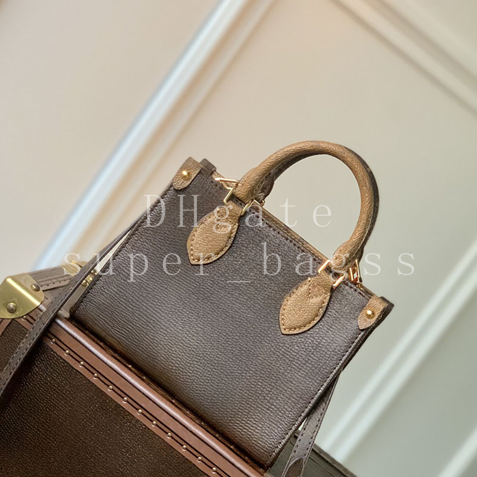 Mini tote bag BB shopping bag Mirror quality handbag Coated canvas grained leather Crossbody bag luxury designer bag 18CM shoulder bag with box LO01A1