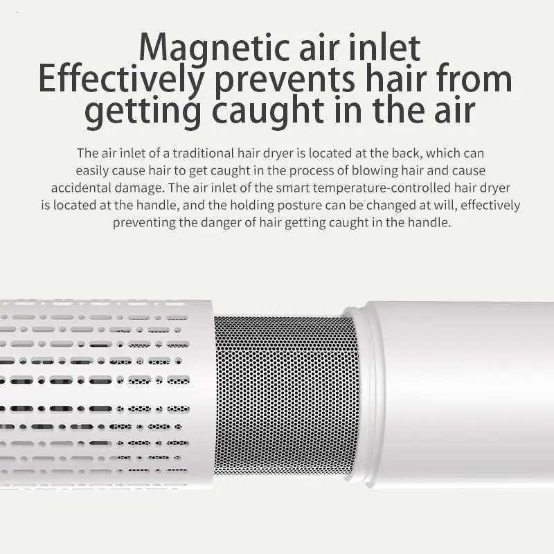 Portable Hair Dryer 110000 RPM Professional High-speed Hair Dryer Low Noise Temperature Control Hair Dryer W250718