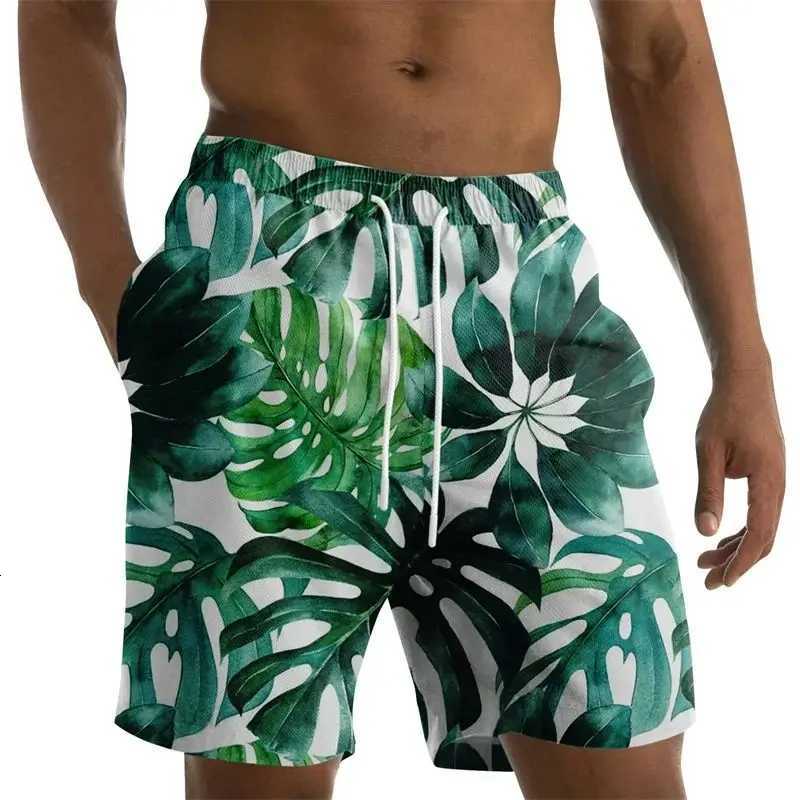 Summer 3D Colorful Geometric Print Trendy Casual Vacation Beach Ultra Light Quick Dry Breathable Polyester Mens Beach Shorts W250718