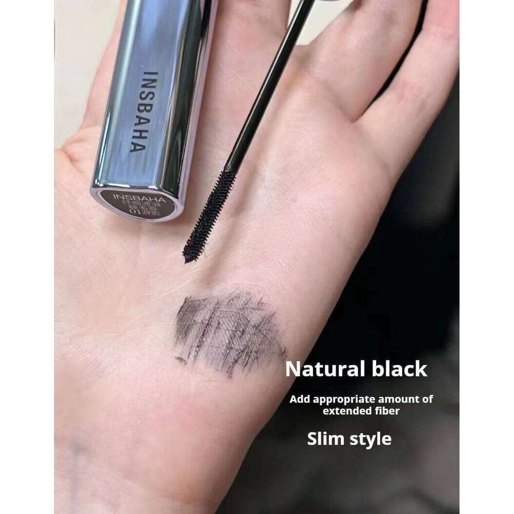 INSBAHA Mascara Eyeblack Three-dimensional Curly Slender Natural Waterproof Sweat Resistant Long-lasting Plump And Dense X250717