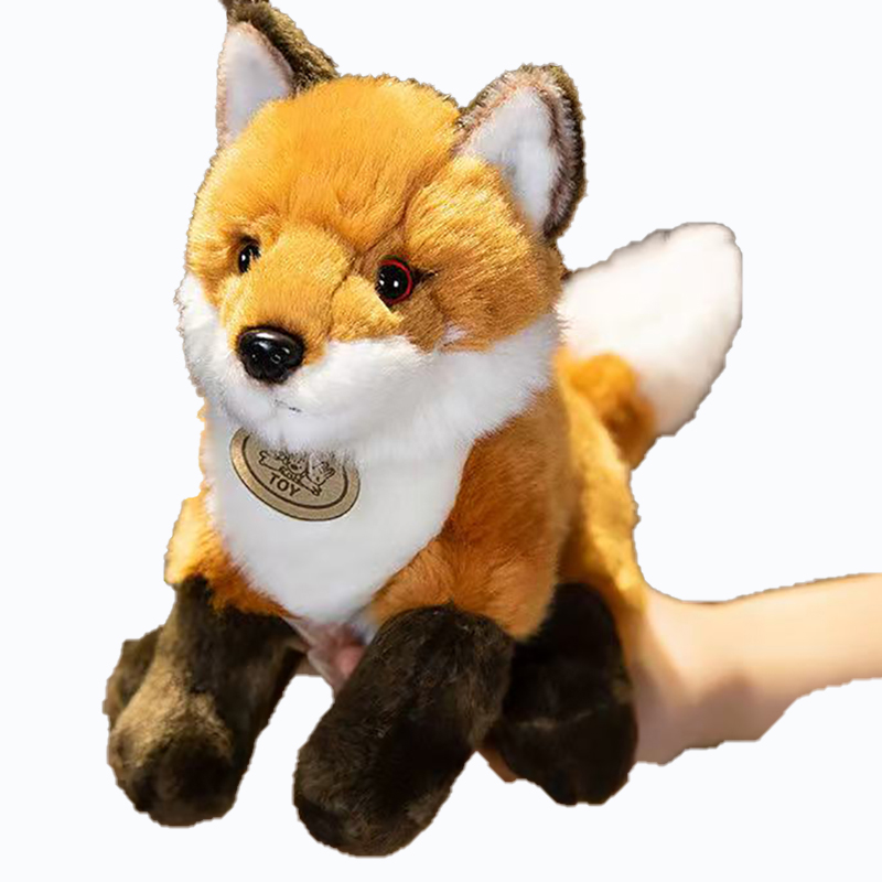 Factory direct sales of fox plush toys, plush toys, animal home decorations