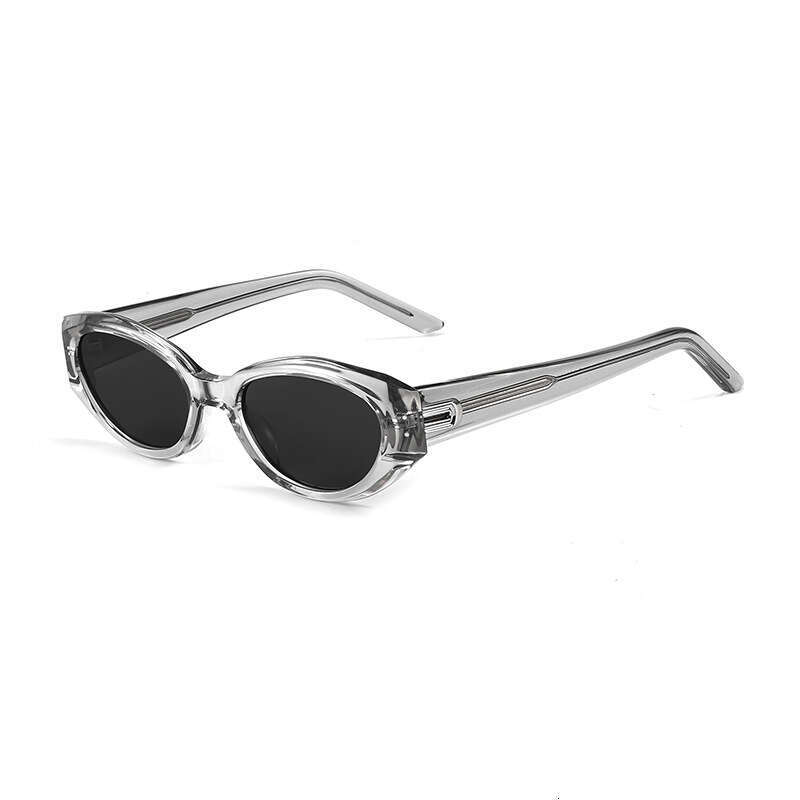 DHsunglasses Korean Cat-Eye Sunglasses - UV400 Polarized Retro Driving Glasses for Women/Men (Model 9135)