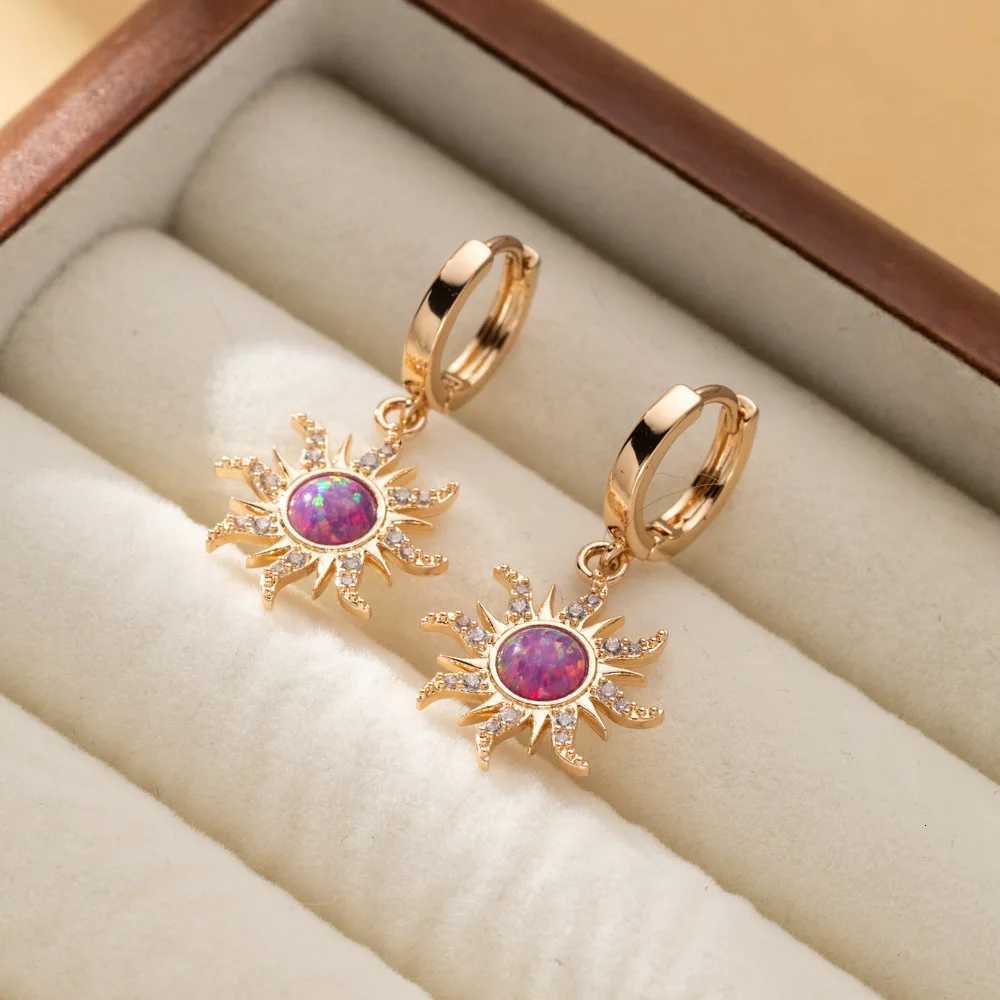 Vintage Sun Ring Wen Girls Fashion Engagement Party Jewelry Accessories Gold Plated Adjustable Opal Stone Rings Gift X250718
