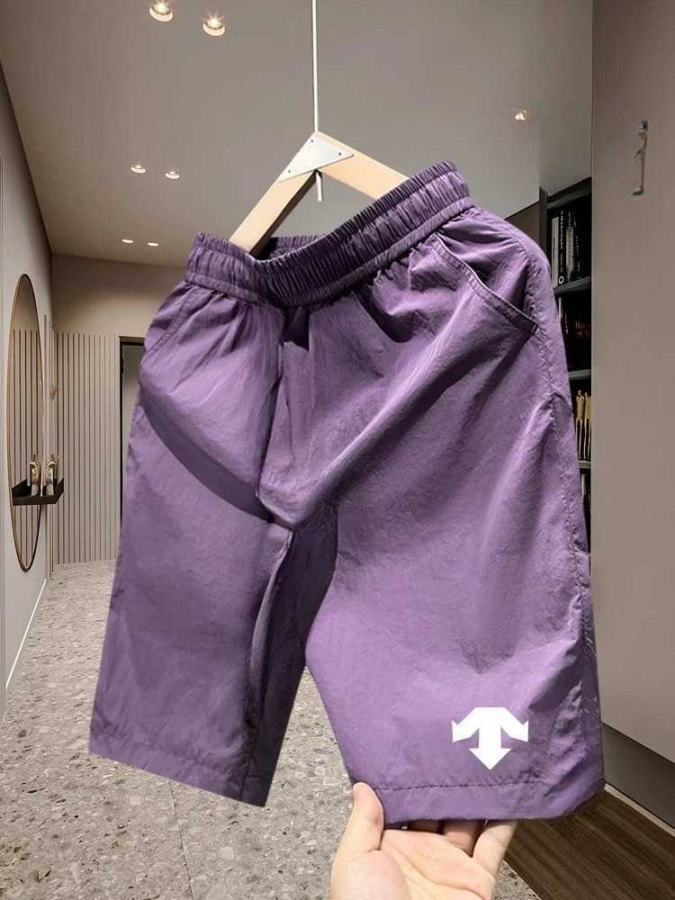 3D Printed Summer Sport Loose Beach Shorts for Men European and American Trendy Brand Casual Versatile and Quick-drying W250718